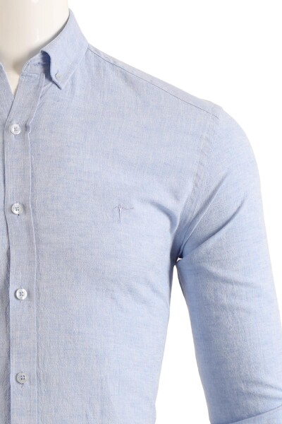 Slim Fit Erkek Gömlek - 12