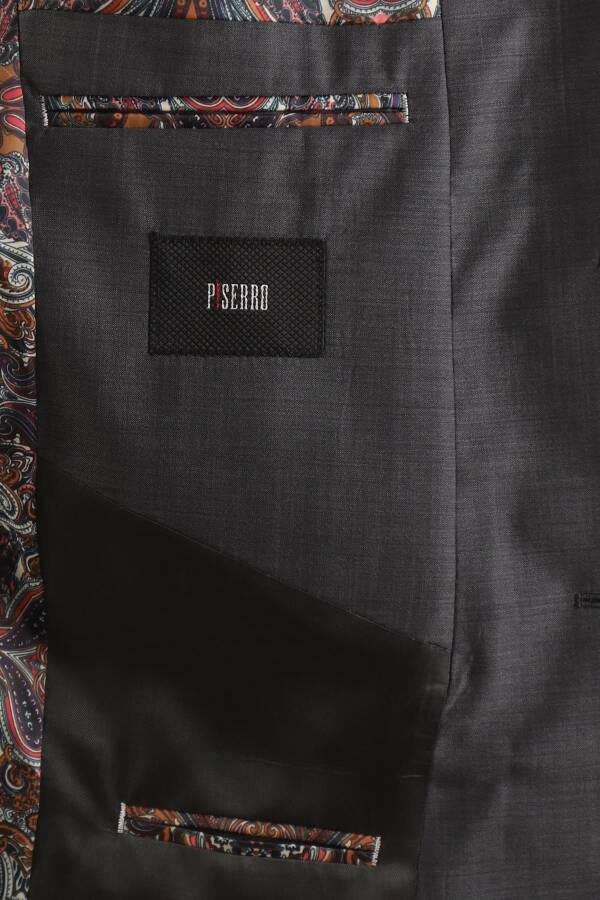 Slim Fit Erkek Takım Elbise · 6