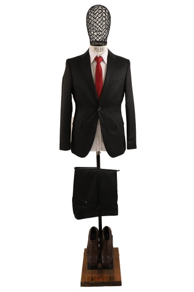 Slim Fit Erkek Takım Elbise - 1