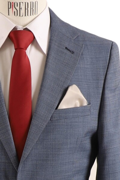 Slim Fit Erkek Takım Elbise - 4