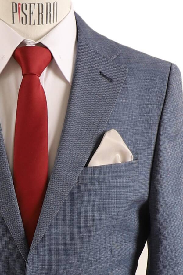 Slim Fit Erkek Takım Elbise - 4