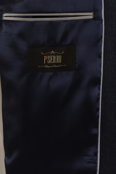 Slim Fit Erkek Tek Ceket - 9