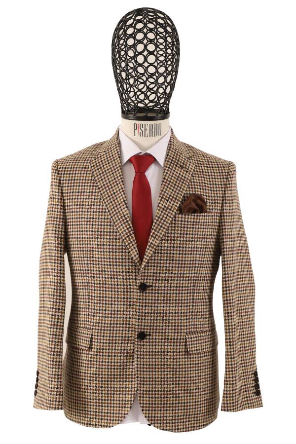 Slim Fit Erkek Tek Ceket - 2