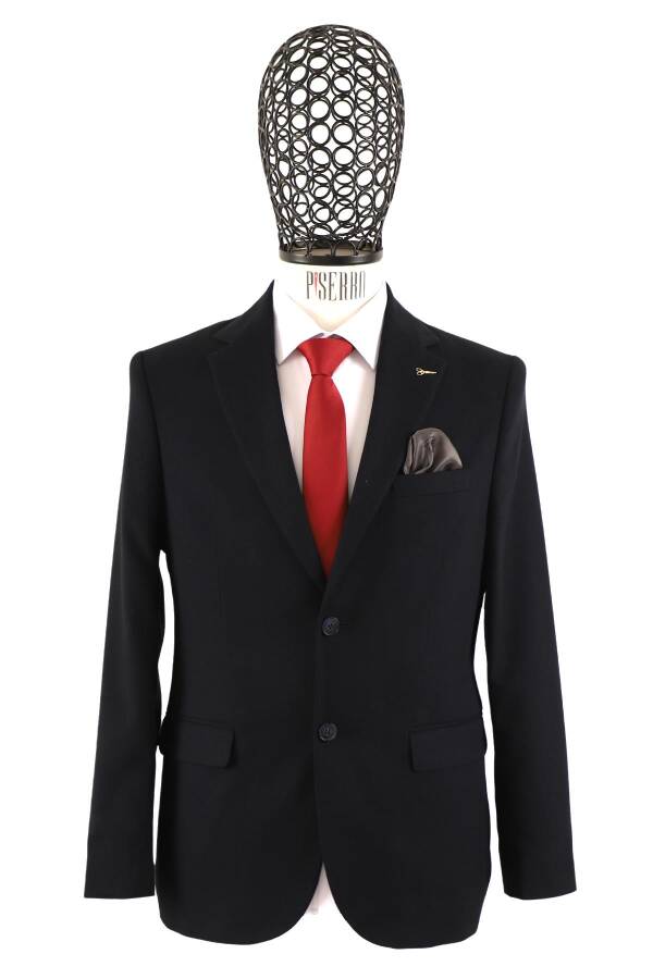 Slim Fit Erkek Tek Ceket - 2