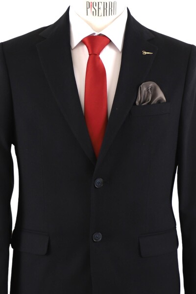 Slim Fit Erkek Tek Ceket - 3