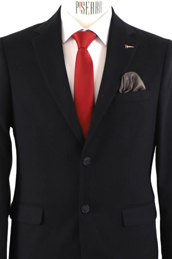Slim Fit Erkek Tek Ceket - 3