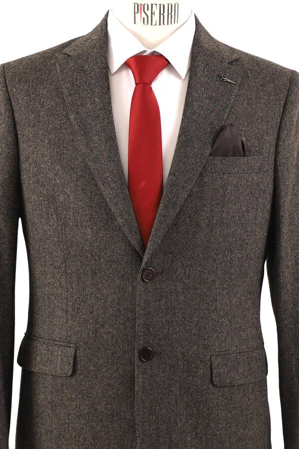 Slim Fit Erkek Tek Ceket - 3