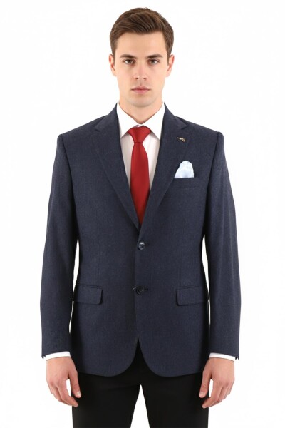 Slim Fit Erkek Tek Ceket
