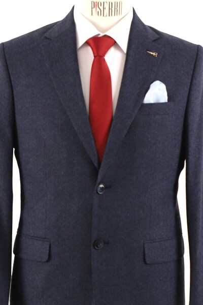 Slim Fit Erkek Tek Ceket - 3