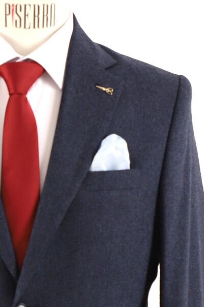 Slim Fit Erkek Tek Ceket - 4