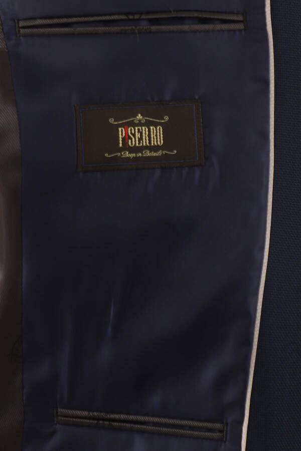 Slim Fit Erkek Tek Ceket - 5