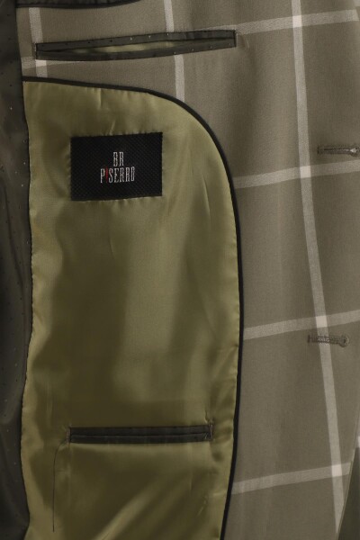 Slim Fit Erkek Tek Ceket - 5
