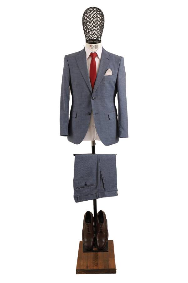 Slim Fit Takım Elbise - 7