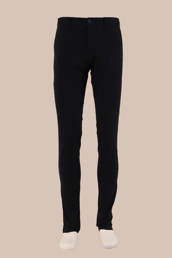 Slim Fit Yıkamalı Pantolon - 4
