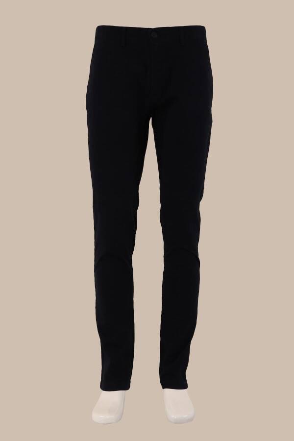Slim Fit Yıkamalı Pantolon - 4