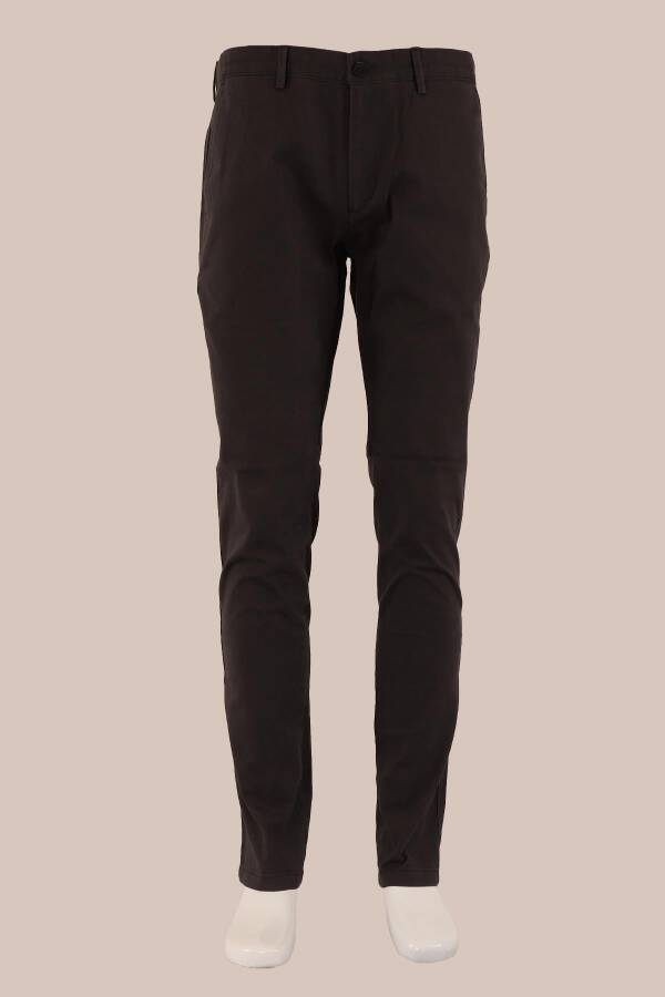 Slim Fit Yıkamalı Pantolon - 7