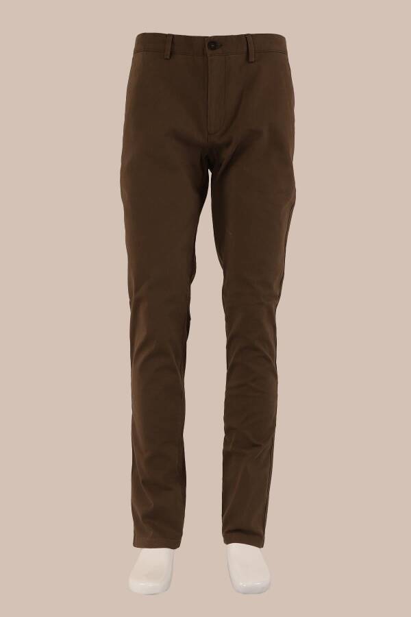 Slim Fit Yıkamalı Pantolon - 10
