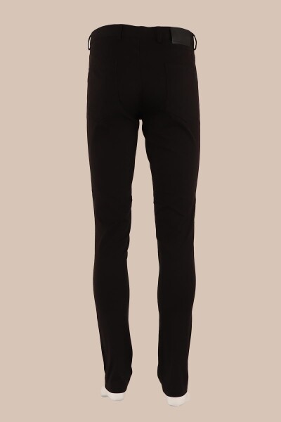 Slim Fit Yıkamalı Pantolon - 3