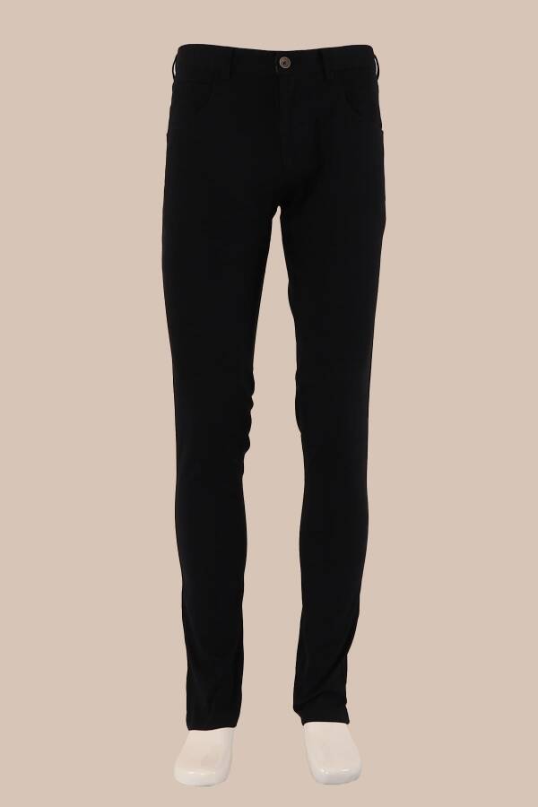 Slim Fit Yıkamalı Pantolon - 4