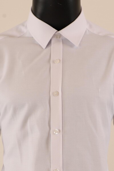 Uzun Kol Slim Fit Çizgili Gömlek - 3