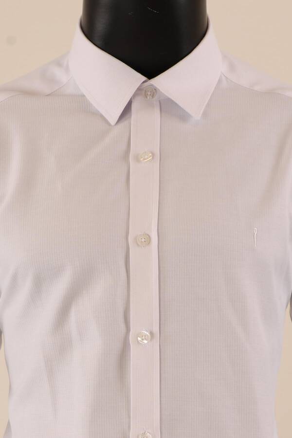 Uzun Kol Slim Fit Çizgili Gömlek - 3