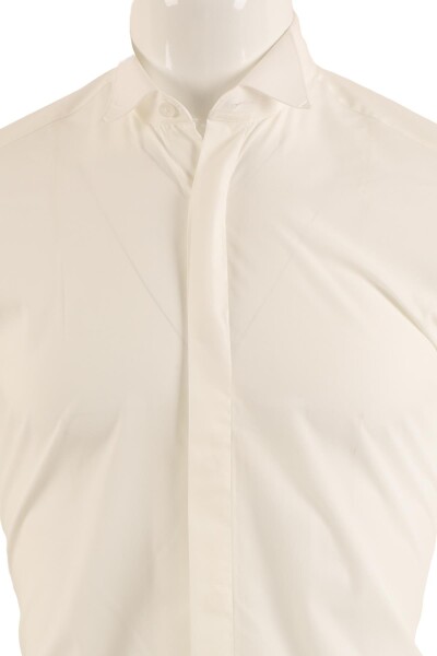 Uzun Kol Slim Fit Damatlık Gömlek - 4