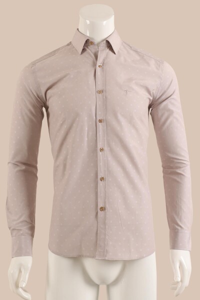 Uzun Kol Slim Fit Gömlek - 1