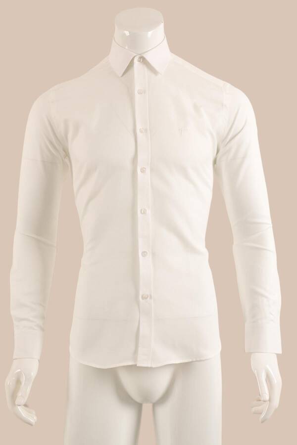 Uzun Kol Slim Fit Gömlek - 6