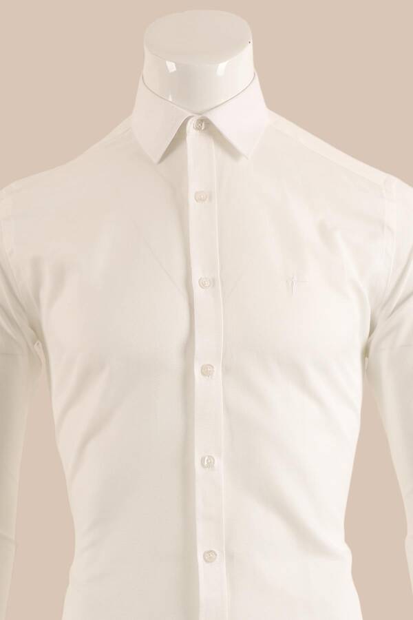 Uzun Kol Slim Fit Gömlek - 7