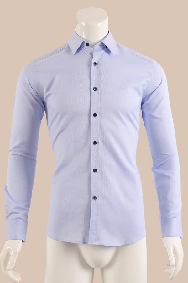 Uzun Kol Slim Fit Gömlek - 10