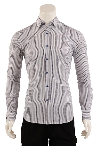Uzun Kol Slim Fit Gömlek - 2