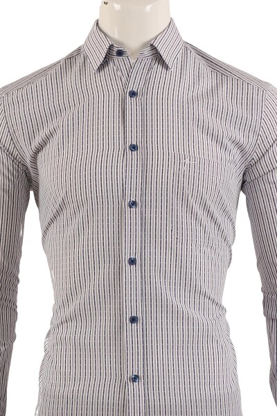 Uzun Kol Slim Fit Gömlek - 3
