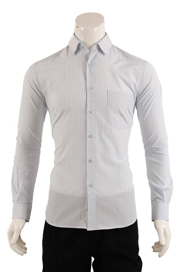 Uzun Kol Slim Fit Gömlek - 10