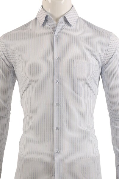Uzun Kol Slim Fit Gömlek - 11