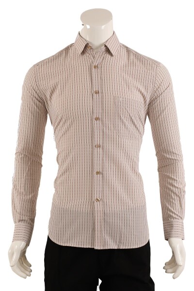 Uzun Kol Slim Fit Gömlek - 14
