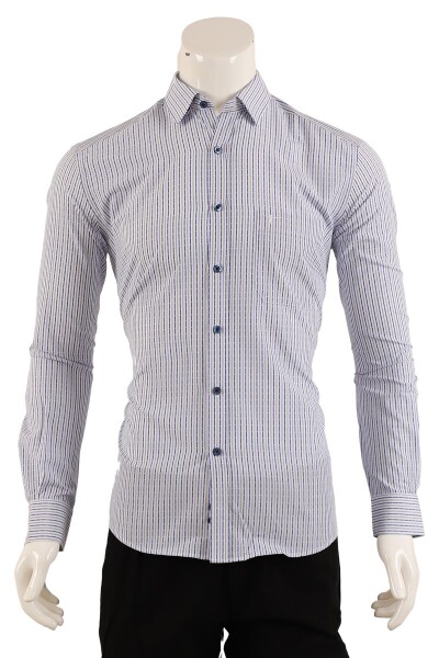 Uzun Kol Slim Fit Gömlek - 18