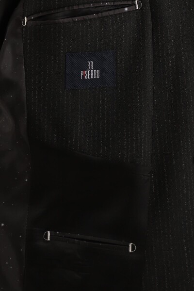 Yelekli Takım Elbise Slim Fit - 6