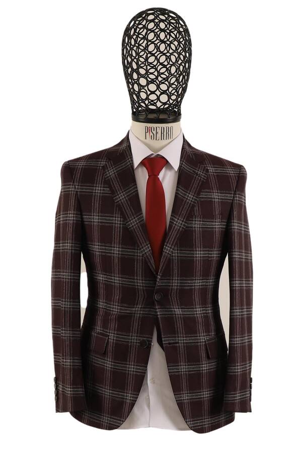 Yelekli Takım Elbise Slim Fit - 3