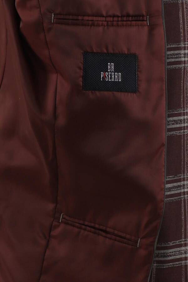 Yelekli Takım Elbise Slim Fit - 8
