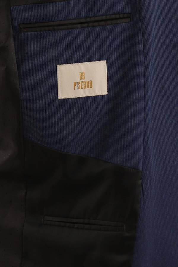 Yelekli Takım Elbise Slim Fit Erkek - 8